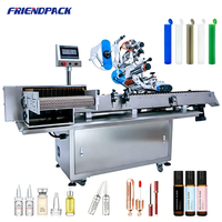 Machine d'étiquetage automatique de bureau UPK pour petites bouteilles, flacons, peptides, tubes fins de 2 ml, machine d'étiquetage pour petites bouteilles rondes