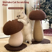 Griffoir pour chat en forme de champignon personnalisé, corde en sisal résistante à l'usure, griffoir pour chat qui ne perd pas ses poils, pour chats d'intérieur