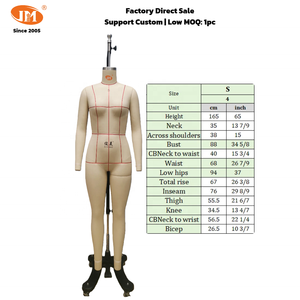 Maniquí de Fibra de Vidrio sin Cabeza para <span class=keywords><strong>Mujer</strong></span>, Talla 4, para Exhibición de Ropa en Comercio Electrónico Transfronterizo, <span class=keywords><strong>Costura</strong></span>, Venta Caliente JUN - Product Image 6
