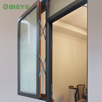 Ventana Corredera Paralela de Alto Rendimiento con Marco de Aluminio y Gran Área de Vidrio, Precio Económico Personalizado para Proyectos Residenciales y Hoteles