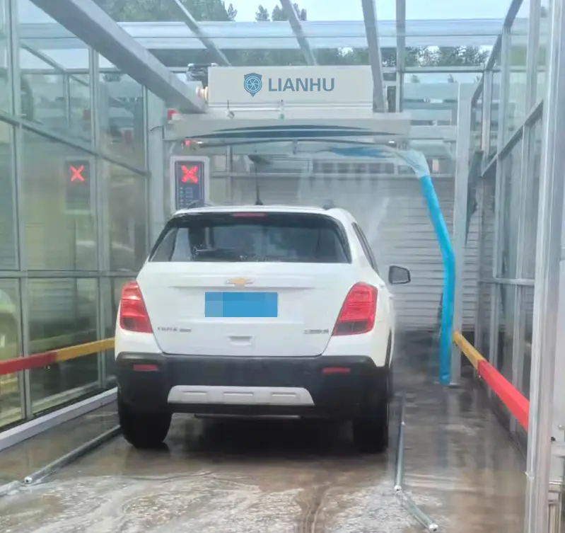 Dengshu Self-Service 360 All-round Automatic High Pressure Car Wash Machine With Drying System