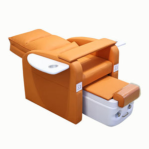 Équipement de salon de beauté nouveau design blanc Chaise de spa pour les pieds de massage Chaise de pédicure inclinable électrique - Product Image 1