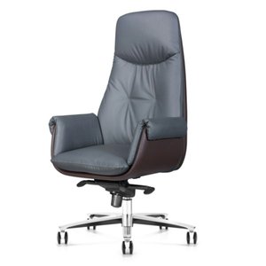Chaise de bureau en cuir moderne et confortable 36019-1921E/B/A - Product Image 5