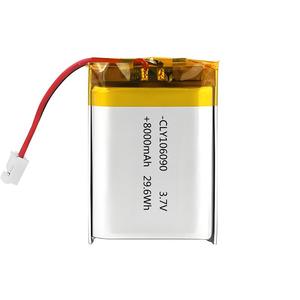 Заводская 3,7 В 106090 большая емкость 8000 мАч перезаряжаемая полимерная литиевая батарея сумка литий-ионные батареи - Product Image 1