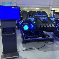 Simulador de Realidad Virtual 9D con Monedas, 6 Asientos, Cine de Movimiento VR, Simulación de Conducción de Naves Espaciales, Montaña Rusa, Parque Temático VR