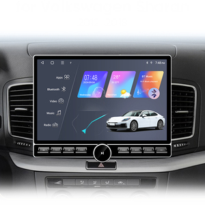 Radio de Coche Junsun de 13 Pulgadas con Pantalla QLED y Sistema Android para Volkswagen VW Sharan SEAT <span class=keywords><strong>Alhambra</strong></span> 7N 2012-2018, Reproductor de DVD para Coche, Unidad Principal Multimedia - Product Image 1
