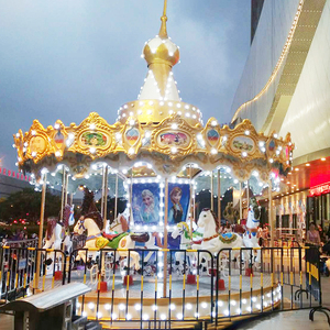 Atracciones Modernas de China, Atracciones para Niños, Parque de Atracciones, Nuevos Caballos de Carrusel de 8 Asientos - Product Image 4