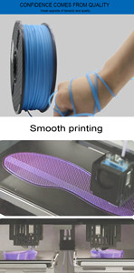 Dureté 34D Enroulement parallèle soigné <span class=keywords><strong>PLA</strong></span> + filament <span class=keywords><strong>flexible</strong></span> Filament d'imprimante 3D 1.75/2.85mm Marque STing3D de haute qualité - Product Image 5