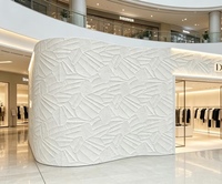 Revêtement mural en pierre céramique flexible effet feuille de bananier, texture granit, pour décoration murale et revêtement de pilier