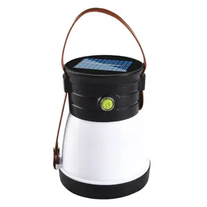 LED solar camping light USB rechargeable bulb outdoor tent lamp BBQ hiking portable emergency camping lighting