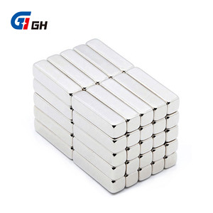 חומרים מגנטיים נדירים מותאמים אישית אדמה מתכת רצועת בר מלבני מגנטים חזק n52 קבוע neodymium מגנט עבור אביזרים - Product Image 2