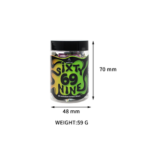 Filtre à charbon actif en coque de noix de coco céramique jetable, haute qualité, couleur, faible poussière et fort teneur en io - Product Image 6