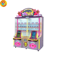 Machine d'arcade commerciale à monnayeur pour 2 joueurs, avec système de récompenses par compétences et de distribution de cadeaux mystères, pour salles d'arcade