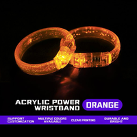 Bracelet lumineux LED, bracelet lumineux pour concerts, fêtes, festivals de musique, cadeaux