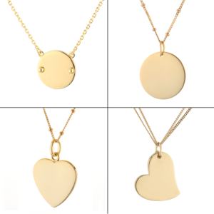 Vermeil-collar de plata de ley 925 chapado en oro, conjunto de joyería - Product Image 6