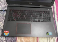 Laptop Gaming Dell Inspiron 7577 Intel I5-7700HQ RTX1050Ti (4 GB) Win10 15.5 Inch Laptop dengan Memori 16GB SSD 512GB