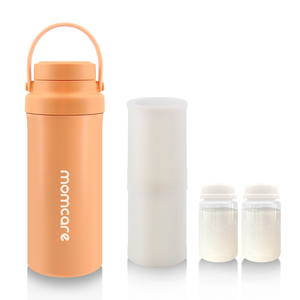 Sac isotherme léger et compact Momcare pour le stockage du lait maternel, garde le lait frais avec capteur de température pour les mamans en déplacement - Product Image 1