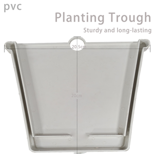 Bonne qualité PVC NFT système de gouttière hydroponique fraise gouttière serre hydroponique plantation gouttière pour la culture de légumes - Product Image 3