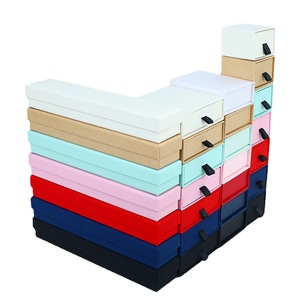 Cajas de Joyería con Logotipo Personalizado al por Mayor, Cajas de Cartón Ecológicas con Logotipo Impreso para Colgantes y Anillos - Product Image 1