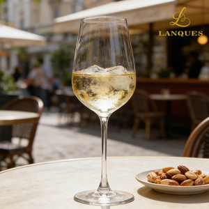 Verres à vin <span class=keywords><strong>de</strong></span> <span class=keywords><strong>Bourgogne</strong></span> Lanques Premium, inspirés <span class=keywords><strong>de</strong></span> la conception européenne, durables, blancs transparents, à long pied, 420 ml, ovales, compatibles lave-vaisselle, pour un usage quotidien à la maison - Product Image 3