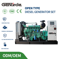 Générateur électrique diesel à économie d'énergie 100 kW 1500 tr/min/1800 tr/min avec différents moteurs