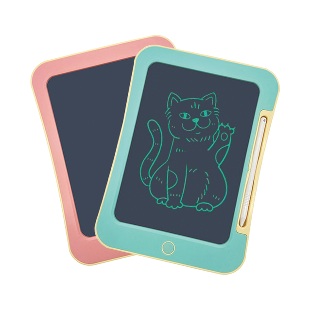 JR LCD Writing Tablet for Kids Eye Friendly Colorful Drawing Pad Electronic Doodle Board One Click Erase Reusable Gift for Kids