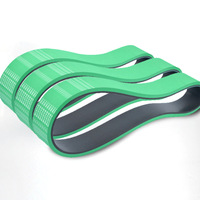 Tiptop a importé du caoutchouc néoprène avec une forte capacité de conduite bande de broche ceinture plate pour l'industrie Textile