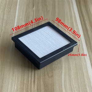 Reusable Replacement Filter Cartridge Compatible with Backpack Vacuum ProTeam Super Coach Pro 10 Pro 6 GoFree Flex <strong>ProVac</strong> FS 6 - Product Image 3