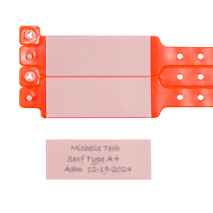 रेस्टबैंड pvc मेडिकल रिस्टबैंड पर सस्ते वयस्क लेखन - Product Image 4