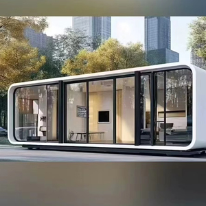 Cápsula espacial personalizada modelo <span class=keywords><strong>de</strong></span> casa habitación prefabricada modelo <span class=keywords><strong>de</strong></span> cápsula para la venta - Product Image 1