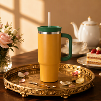 Tumbler Sublimasi Klasik Berkualitas Tinggi 30oz dengan Tutup 2-in-1, Mug Perjalanan Stainless Steel, Dinding Ganda Vakum, Harga Pabrik, Bersertifikasi LFGB CE