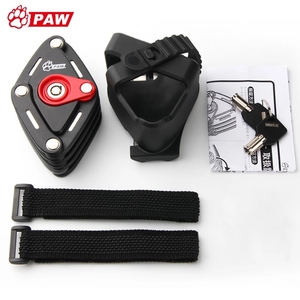 Antivol de vélo PAW avec 2 clés, sécurité renforcée, antivol, alliage de zinc et alliage, câble de 83 cm, <span class=keywords><strong>cadenas</strong></span> pour vélo et moto - Product Image 5