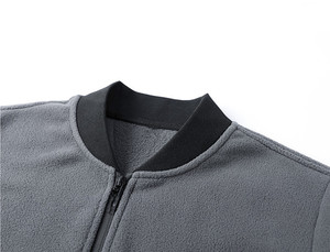Gilet panciotto in poliestere di alta qualità all'ingrosso da uomo in bianco completo Zip su gilet personalizzato ricamo taglie forti - Product Image 3