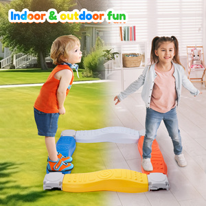 Planche d'équilibre tactile texturée pour les tout-petits et les enfants, jeu de développement des capacités motrices - Product Image 4