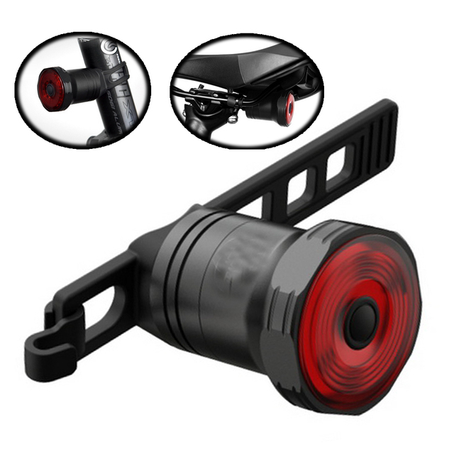 TWOOC Bike Rear Light Auto Start Stop Brake Sensing IPX6 Waterproof LED Charging Cycling Bicycle Taillight