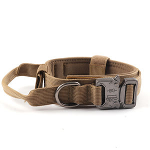 Outdoor Heavy Duty <b>Dog</b> <b>Collar</b> with Metal Buckle, 1000D Nylon Pet Training Adjustable Tactical <b>Dog</b> Pet <b>Collars</b> - Product Image 3