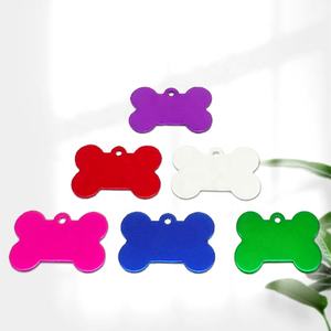 חם נמכר אלומיניום סגסוגת אלומיניום בצורת עצם יכול להיות <span class=keywords><strong>diy</strong></span> מותאם אישית עם חריטה כדי למנוע תגי חיות מחמד שאבדו - Product Image 5