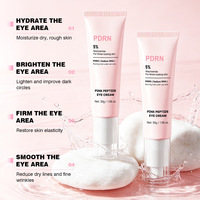 Crème Contour des Yeux au Peptide Rose et ADN de Sodium pour les Poches sous les Yeux, Anti-Rides, Cernes, Effet Raffermissant, Crème Contour des Yeux Marque Privée