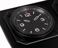 Horloge de bureau créative à réglage automatique 24 heures, heure mondiale