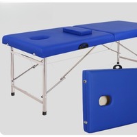 Table de massage pliable professionnelle pour clinique, physiothérapie, acupuncture et salon de beauté, robuste, vente en gros usine