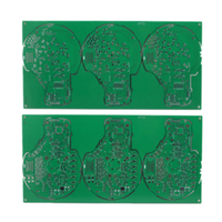Carte de circuit imprimé flexible FPC, résistance à la chaleur, propriétés antistatiques, conforme aux normes IPC, matériau FR4, épaisseur de 1,6 mm, surface OSP