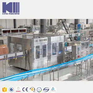 Professional Supplier Automatic Three In One Bottled Pure Mineral Water Cleaning Filling And Sealing Machine