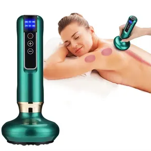 Electric gua Sha instrument dredging meridians health massage cupping machine hot compress physiotherapy suction machine