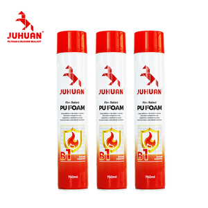 Mousse polyuréthane ignifuge JUHUAN B1, mousse de barrière ignifuge pour les traversées sol/mur, joint d'étanchéité contre la fumée - Product Image 3