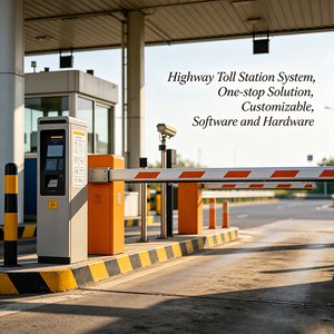Sistema llave en mano para la cobranza de peajes en autopistas, con equipo electrónico de peaje, ANPR, RFID, paquete de hardware y software para carriles. - Product Image 1