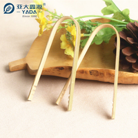 Pince à sushi en bambou personnalisée en forme de U Yada Mini pince à épiler en bambou pour la cuisine