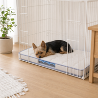 Gesteppte Silikon-Kühlmatte für kleine und mittelgroße Hunde – weich & tragbar