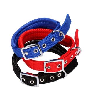 สายรัดสุนัขบุนวมขนาดใหญ่ที่สามารถปรับได้สายรัดไนลอนสำหรับงานหนักปรับได้สายจูงสุนัขบุนวมไนลอนจำนวนมาก - Product Image 1