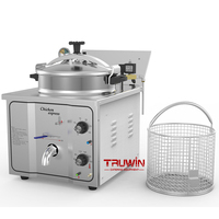 Friteuse à air industrielle en acier inoxydable 16l/henny penny kfc, friteuse à pression électrique pour poulet express