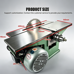 Machine à <span class=keywords><strong>bois</strong></span> multifonction trois-en-un : coupe, rabotage, perçage - Product Image 2